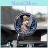 Stunning Acrylic Car Ornament Beautiful European Style Angel Design For Interior Decoration