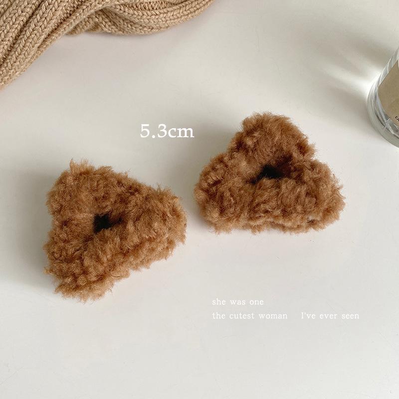 Adorable Plush Cat Ears Hair Clip for Women & Kids - Cute Princess Style Hairpin