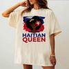 T-shirt Haiti adolescente Grunge hip hop Comoda Retro Traspirante Vintage alla moda Comoda harajuku Punk Pastello anime