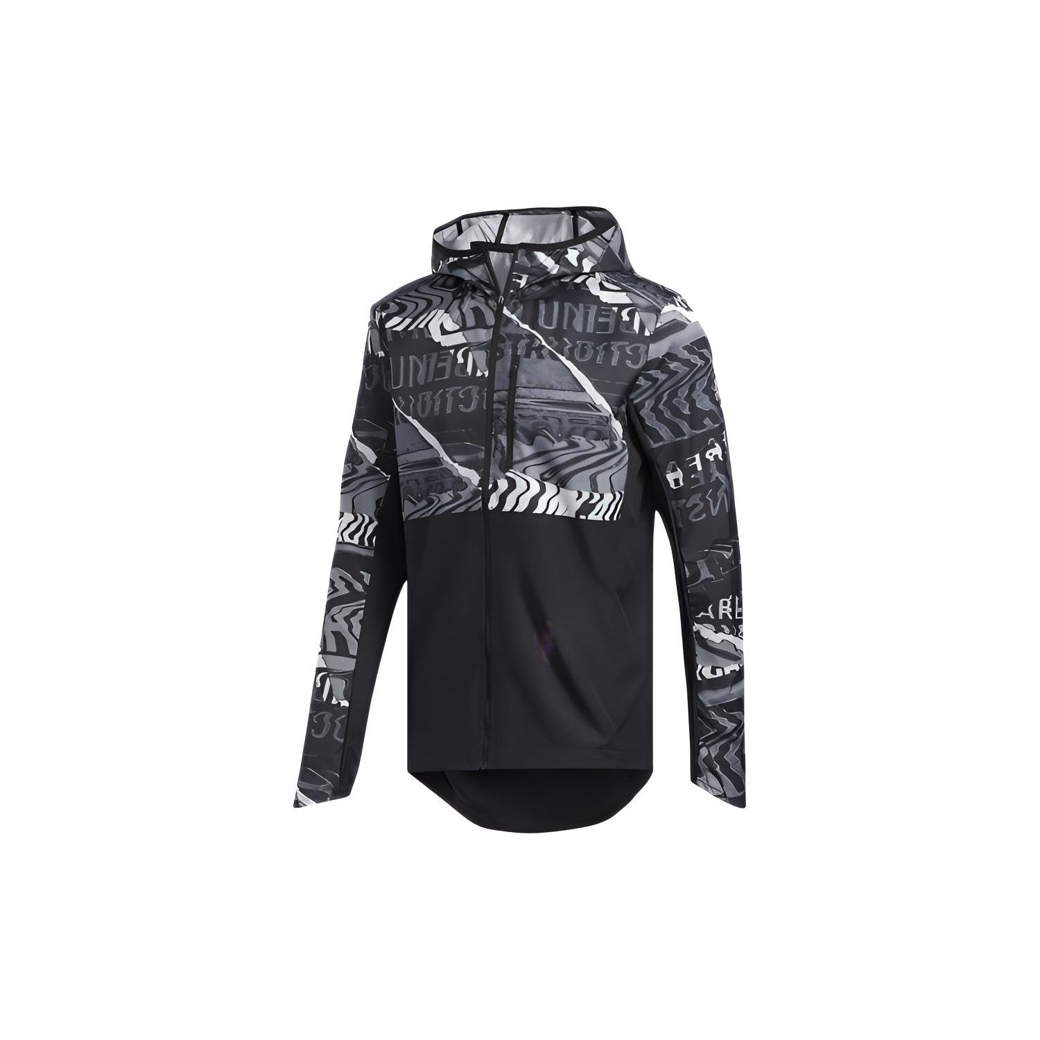 

Adidas Own The Run Куртка Беговая куртка с капюшоном Мужские куртки Черный ED9284 S