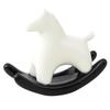 Creative Ceramic Rocking Horse Figurine Exquisited Design Animal Decoration Adds Charm To Any Room