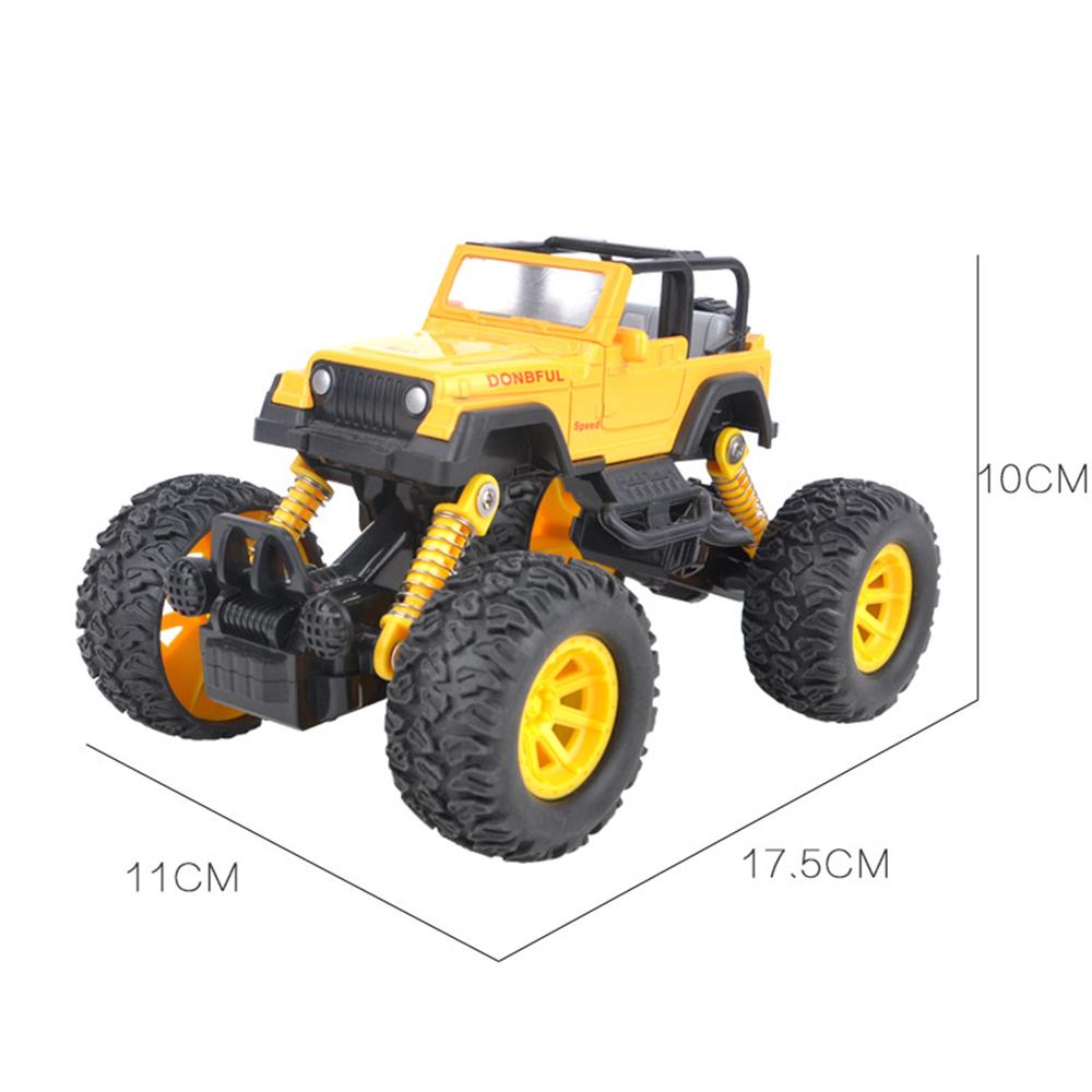 1/32 Children's Four-color Off-road Mountaineering Vehicle, Desert Vehicle, Spring Balanced Shock Absorber, Inertia Toy Car, Alloy Die-casting Model
