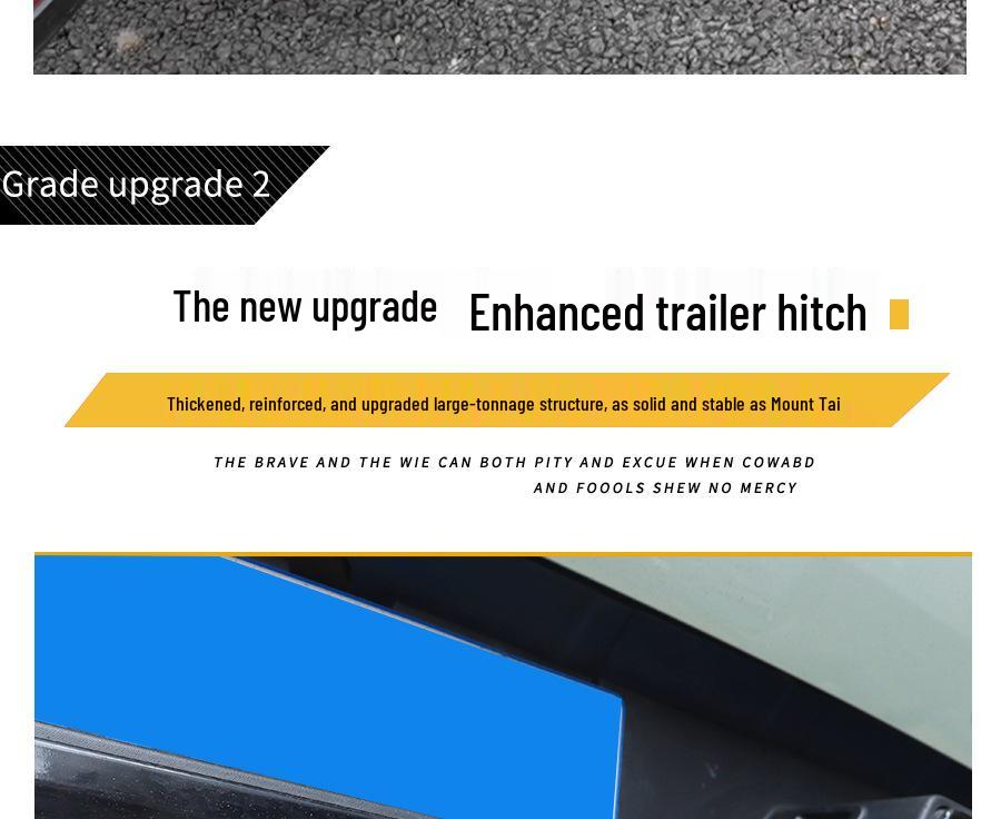 Reinforced Off-Road Hitch Hooks for Ford Ranger