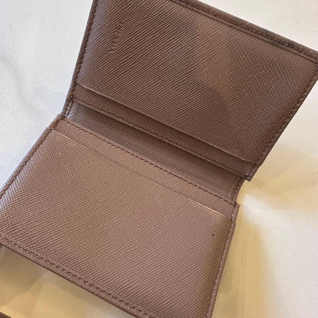 Used PRADA Saffiano Card Case