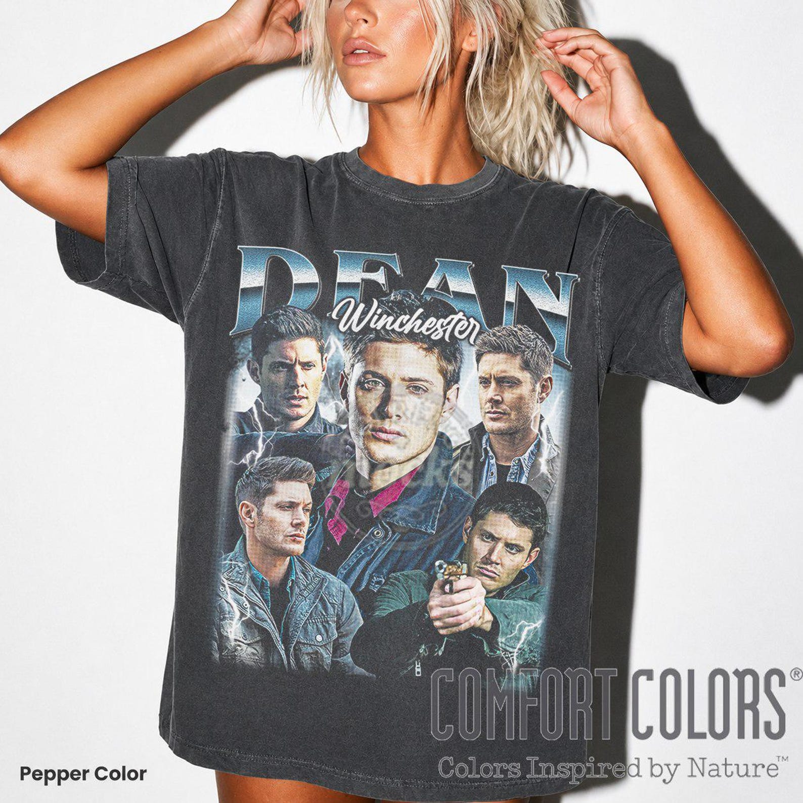Dean Winchester Shirt, Comfort Colors Supernatural Dean Winchester T-Shirt, Dean Winchester Supernatural Sweater, Jensen Ackles Shirt FD L