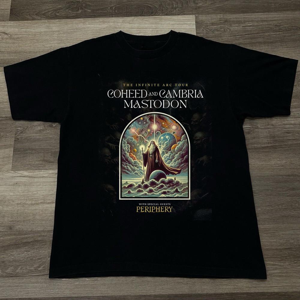 COHEED AND CAMBRIA & MASTODON 2025 T-Shirt Unisex Cotton Tee S-5XL Bo1010 Unisex T-Shirt XXL