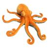Großes Realistisches Kuscheltier Meeresbewohner Weiches Plüschtier Oktopus Orange
