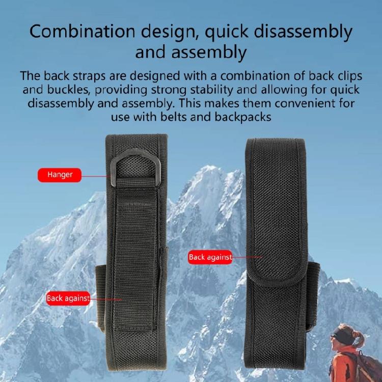 360 Degree Flashlights Organizers Torches Carry Pouches For Outdoor Hunting Tactic Torches Flashlights Belt Waist Pack