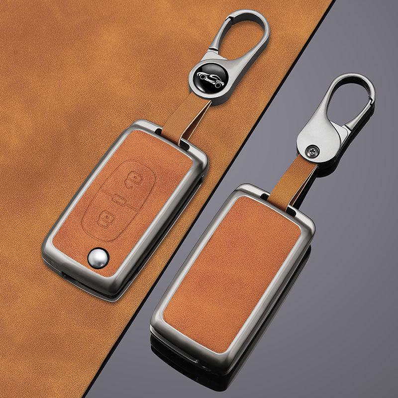 Compatible Key Case for Citroen Sega Triumph 2012-2016 - Folding Shell & Buckle