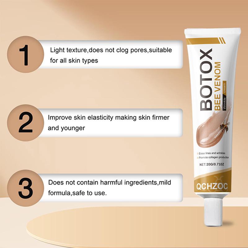 Crema Veleno d'Api Idratante Pelle Aumentato Ridurre Linee Sottili Idratazione Profonda Cura del Viso Crema Anti-Età Per Donna