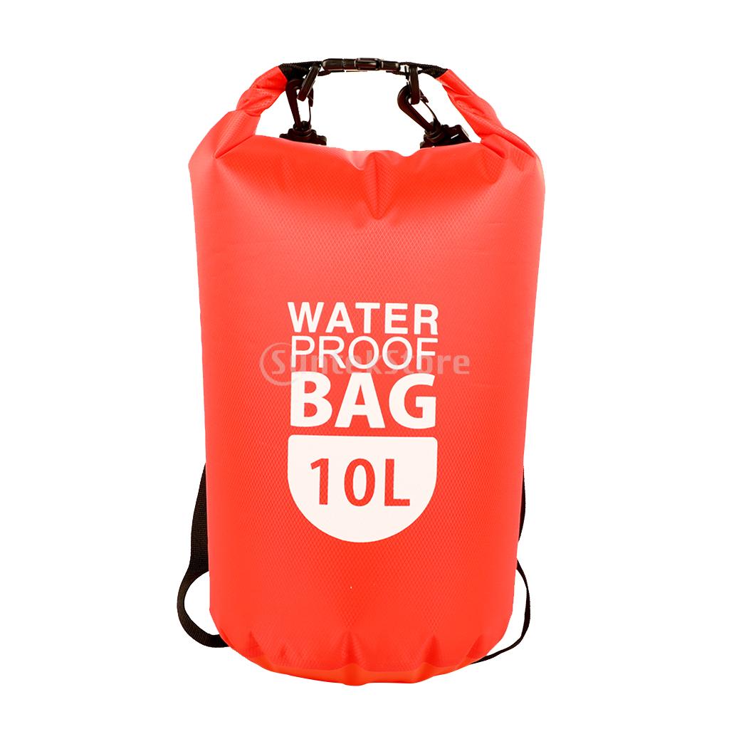 2L/5L/10L Waterproof Dry Bag Pack Sack Swimming Rafting Kayaking River Trekking Floating Sailing Canoing Boating Water Bag