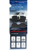 Durable Black Nylon Car Floor Mats for Hongqi HS5 (2019-2022)