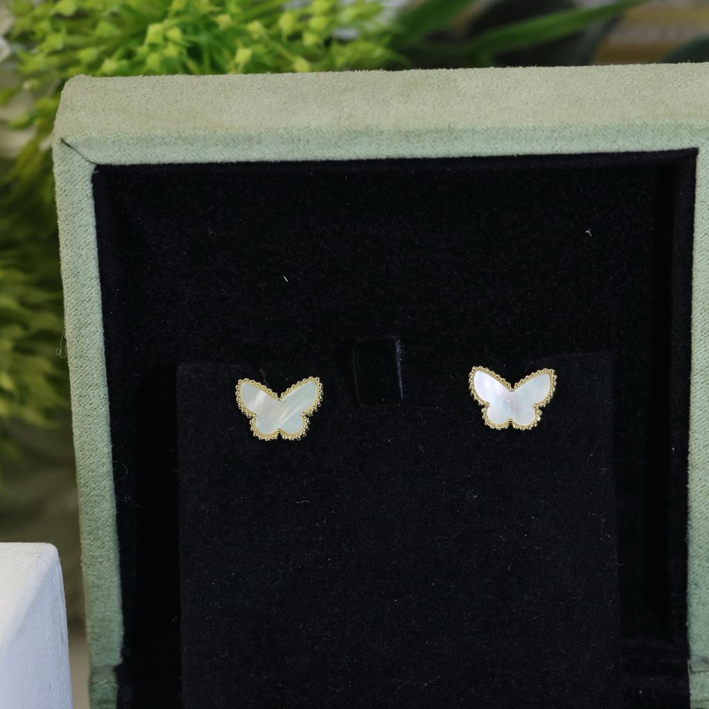 Butterfly earrings classic style Electroplating gift for girl birthday gift Daily outfit for birthday party jewelry Gifts for Men and Women
