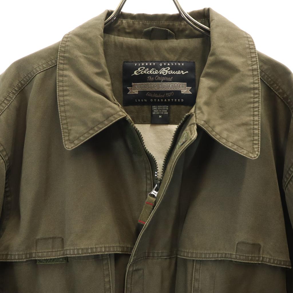 Eddie Bauer Military jacket M khaki Men's Used