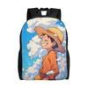 Back To School Season Gear 5 Luffy Rucksack One Piece Unisex Snack Storage Backpack