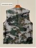 Men's Spring/Autumn Cotton Multi-Pocket Vest - Outdoor, Casual, Sleeveless Jacket for Middle-Aged & Elderly. Perfect for Fishing & Daily Wear.