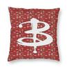Buffy The Vampire Slayer Weapons Cushion Cover Home Decorative D Printing Horror Drama Tv Throw Pillow Case For Living Room