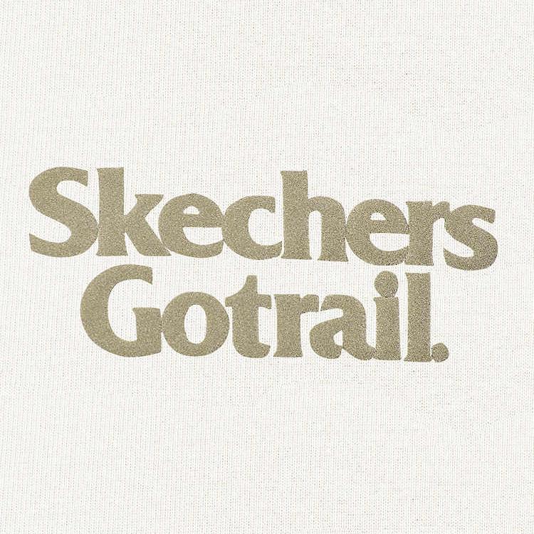Skechers Comfortable Soft Moisture-Wicking Quick-Dry Antibacterial Cool Loose Short Sleeve T-Shirt Unisex Tops Cotton-Candy-White P225U004-0074