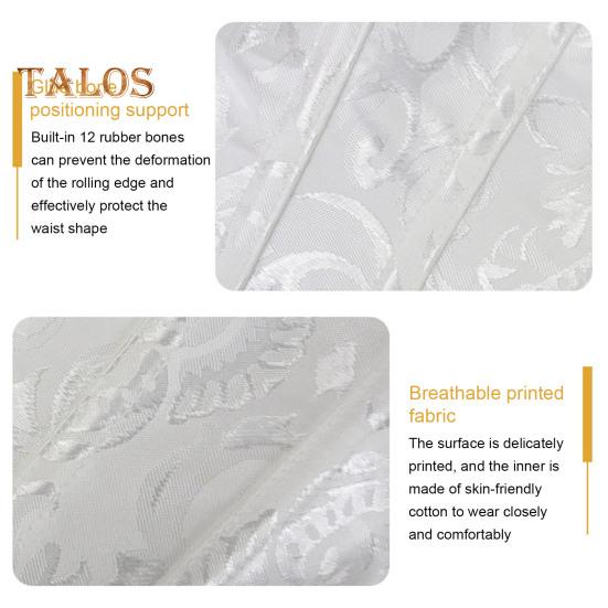 Women Shapewear Lace Up Overbust Corset Bustier Top Hourglass Figure Push-up Bodyshaper with 12 Bones