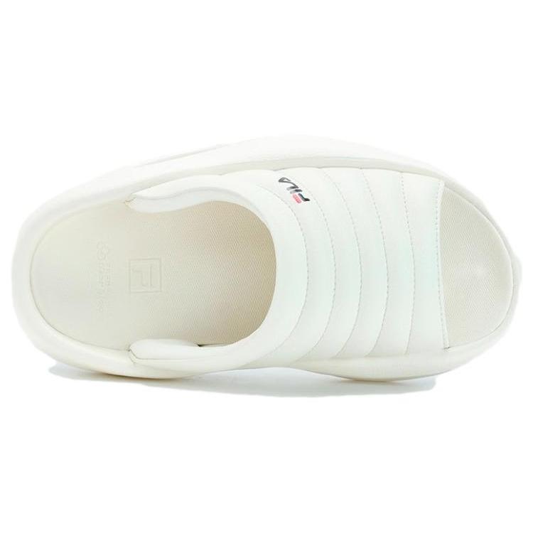 New FILA Galaxy Slippers 'White' Women's F12W321501FGD