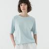Kojeuneog Maria Raglan Women'S Short Sleeve T-Shirt Indie Blue