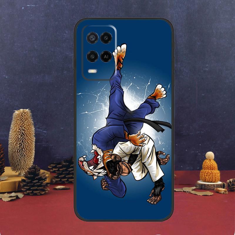 Judo Für OPPO A58 A78 A98 A15 A16 A17 A76 A96 A77 A52 A72 A5 A9 A79 A94 A74 A57S A53S A54S Hülle