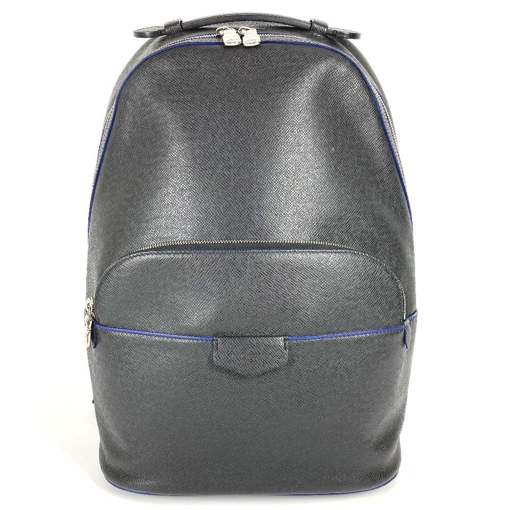 Louis Vuitton M32734 Taiga Anton Bum Bag Bicolor Backpack Black/blue