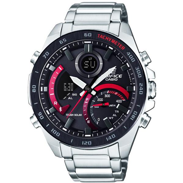 Casio CASIO EDIFICE Bluetooth equipped solar chronograph smartphone link model wristwatch ECB-900DB-1ADR