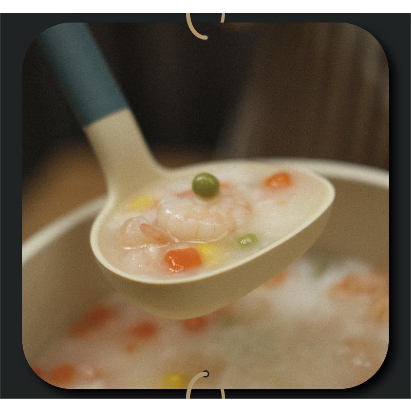 Silikonowe przybory kuchenne Naczynia Łopatka nieprzywierająca Naczynia kuchenne Chochla Trzepaczki do jajek Łopata Łyżka do zupy Zestaw naczyń kuchennych Narzędzia kuchenne