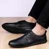 Men Formal Shoes  Fashion Genuine Leather Dress Shoes Men Spring Autumn Brand Business Office Wedding Footwear Men Shoes
