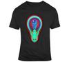 Neon Skull Light Bulb T Shirt