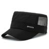 Mesh Flat Top Hat Quick Dry Sun Hat New Peaked Cap  Outdoor