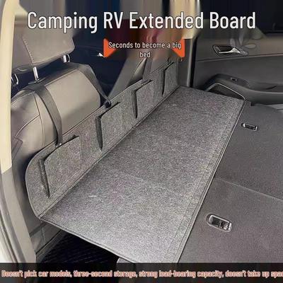 Car Trunk Extension Board: SUV Rear Seat Sleeping Bed for Travel