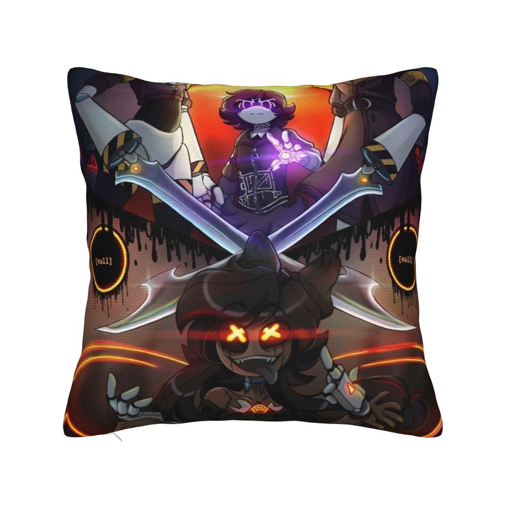 Murder Drones Square Pillow Cases Uzi Doorman Cushion Covers Fashion Zippered Decor Pillowcover for Sofa 40x40cm