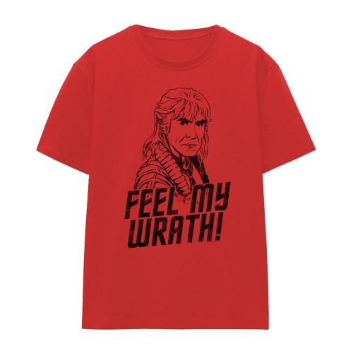 Star Trek II: The Wrath of Khan Womens/Ladies Feel My Wrath T-Shirt