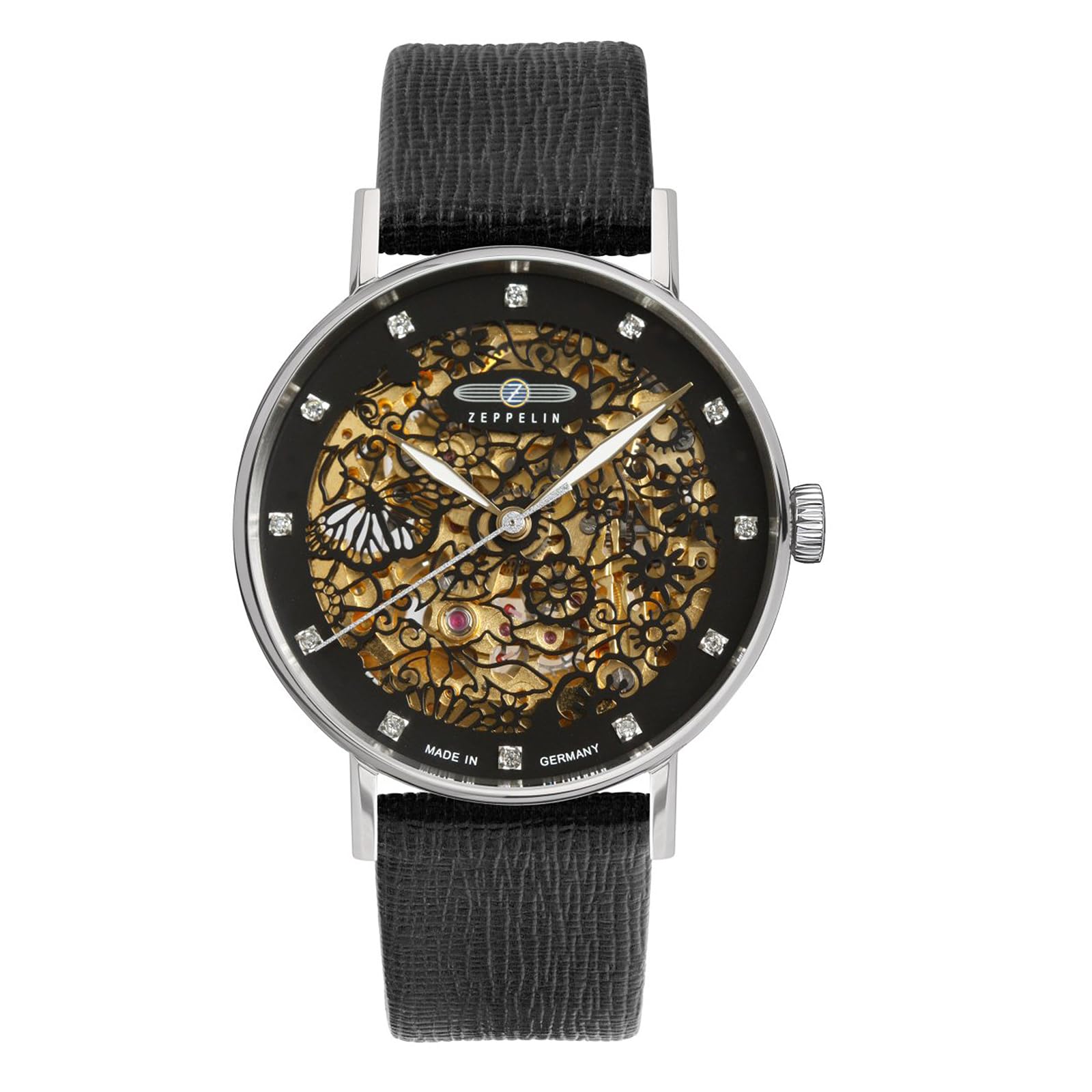 Princess Of The Sky 74612 Black [Zeppelin] Women s Watch, [Used] чёрный