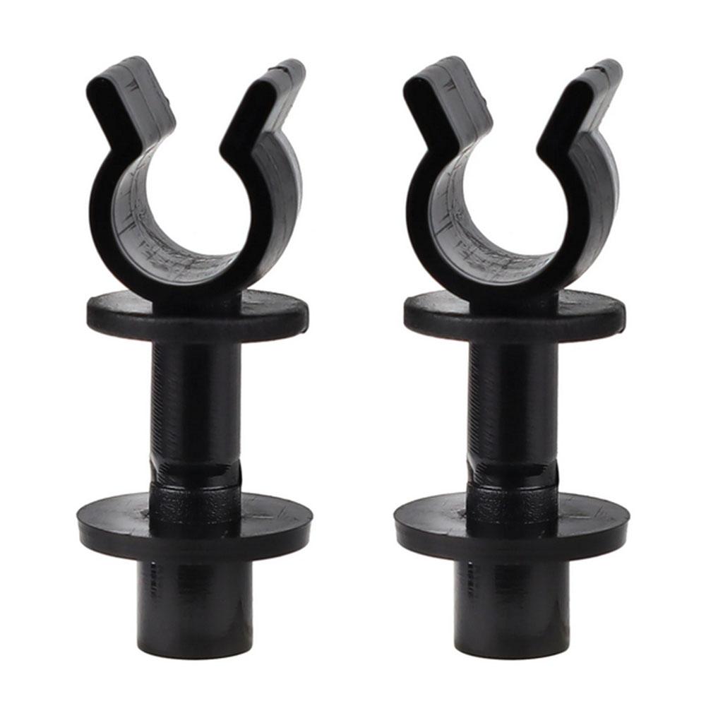 2Pcs Prc3180 Hood Bonnet Support Stay Prop Clips Retainer For Land Rover