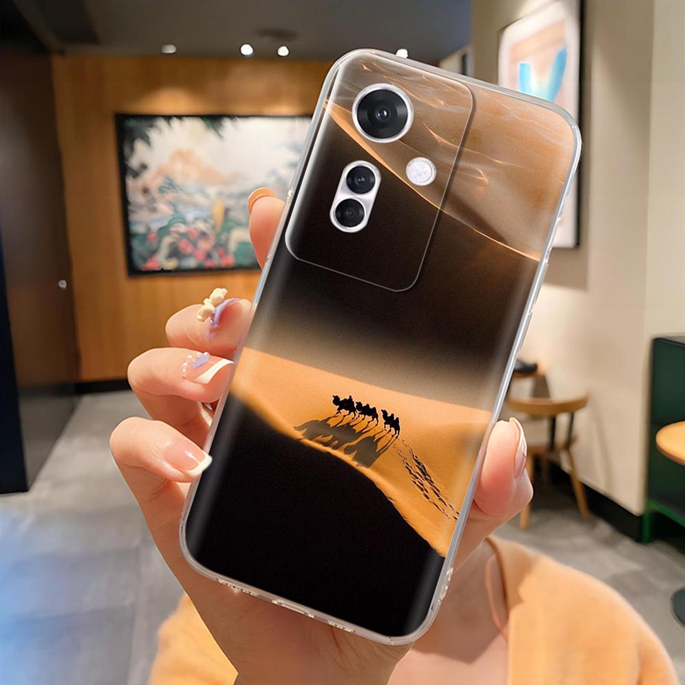 For Oppo Reno 11F F25 Pro Case Lovely Flower Patterns Soft TPU Clear Silicone Bumper For Oppo Reno11F F25Pro Phone Cases Coque