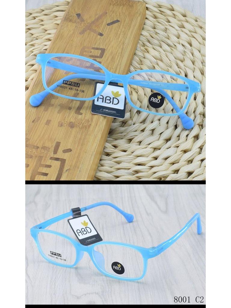 New High-End Ultralight Full Rim PPSU Myopia Eyeglass Frames for Children and Students