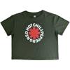 Crop Top da Donna Red Hot Chili Peppers: Asterisco Classico (Grande)