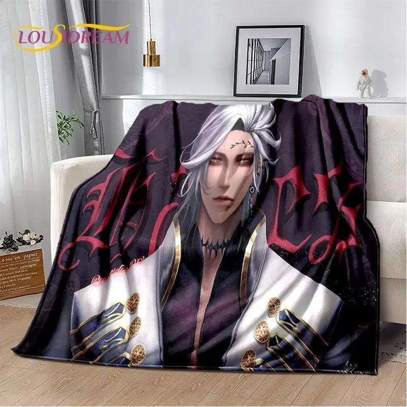Record of Ragnarok Anime Cartoon Weiche Plüschdecke, Flanelldecke, Überwurfdecke für Wohnzimmer, Schlafzimmer, Bett, Sofa, Picknick-Abdeckung