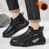 Winter Casual Boots Man  High Top Men's Platform Shoes Comfort  Warm Plush Sneakers Snow Boots