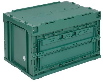 Oricon Folding Container with Flap FD Container Capacity 49.5L Width 530 X Depth 365 X Height 335mm Storage Thickness 95mm Made In Japan