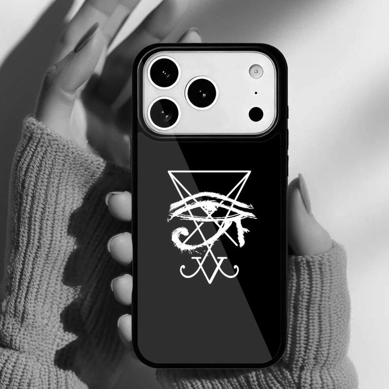 Sigil of Lucifer Phone Case for iPhone 17 Air 16e 15 14 13 Pro Max Back Cover for 12 11 Pro Coque