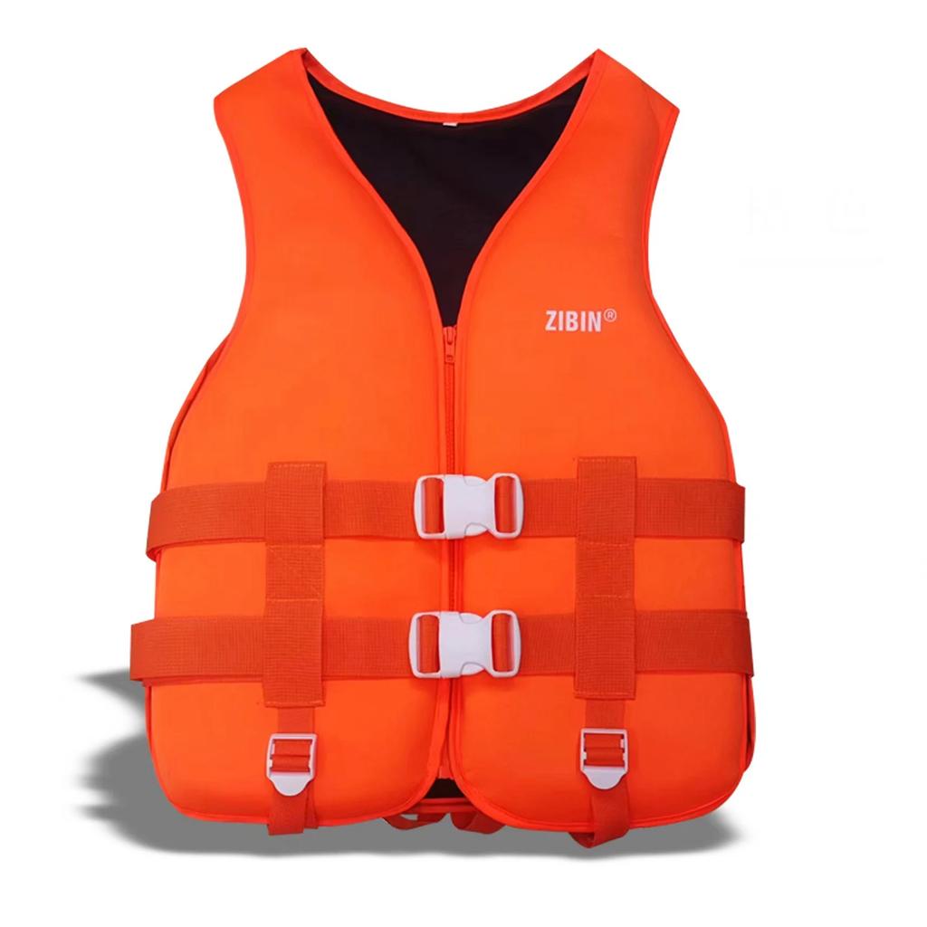 Adult Children'S Neoprene Sbr Lifejacket Rafting Suit Swimming Helper Buoyancy Suit Water Rescue Lifejacket