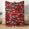 Wrestlemania Customize Text Blanket Lightweight Personalized Blanket Durable Comfort for Living Room Couch Seaside Office Four Seasons Universal