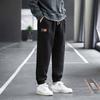 Men's Spring and Autumn Season Plus Size Thin High Waisted Casual Sports Ankle Pants