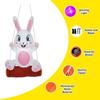 Easter Rabbit-shaped  Inflatable  Model 1.2m Rope Hanging Tree Pendant Led Light Up Event Venue Decoration Props For Outdoor Indoor
