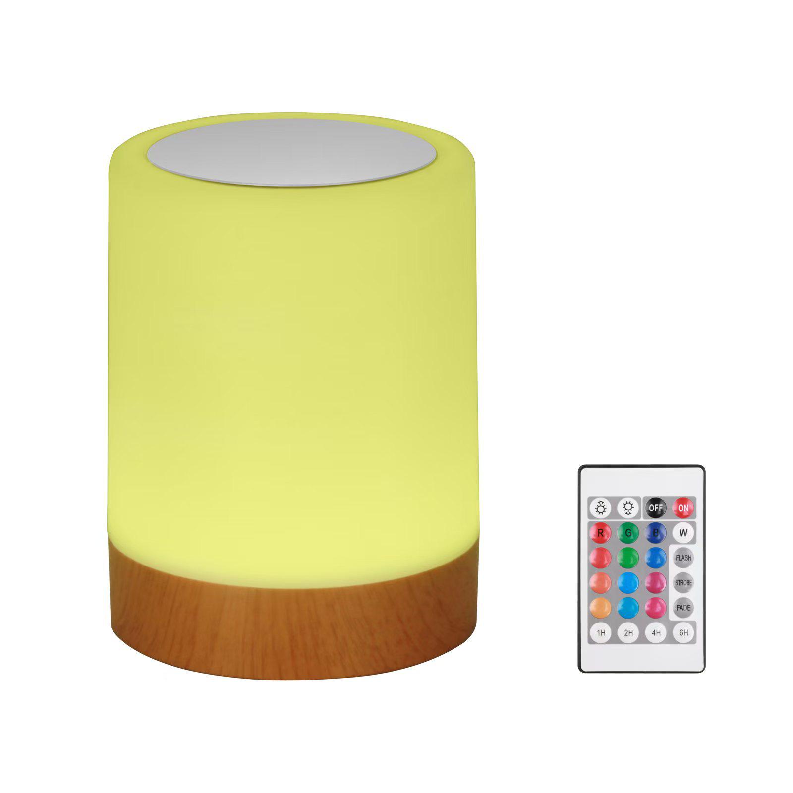 

Touch-Control Night Light: Bedside Lamp for Baby Feeding & Relaxing Ambiance with Colorful Soft Glow MAX 3W