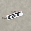 3D Metal GT Logo GT Line Badge Car Rear Trunk Sticker Emblem For Peugeot 308 407 106 205 206 208 108 406 408 306 Accessories